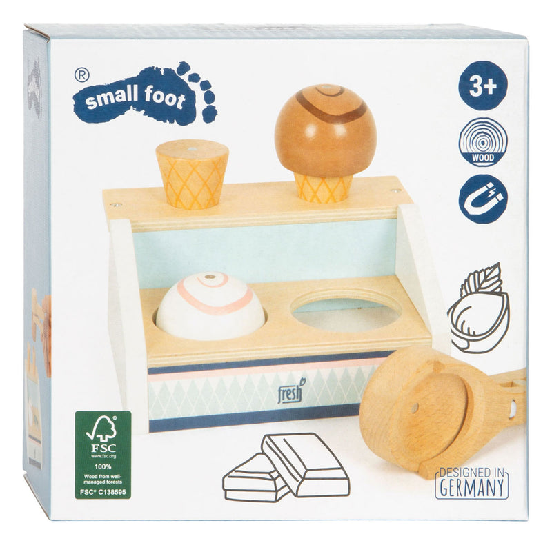 Load image into Gallery viewer, Small foot - houten compacte ijskraam fresh, 6dlg.
