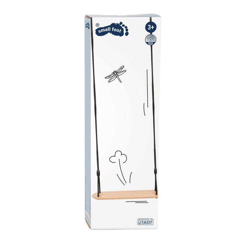 Load image into Gallery viewer, Small foot - houten xl bordschommel black line