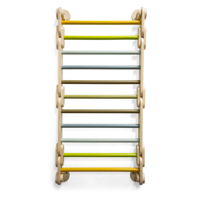 Load image into Gallery viewer, Small foot - houten klimrek 2in1 driehoek en wandrek adventure