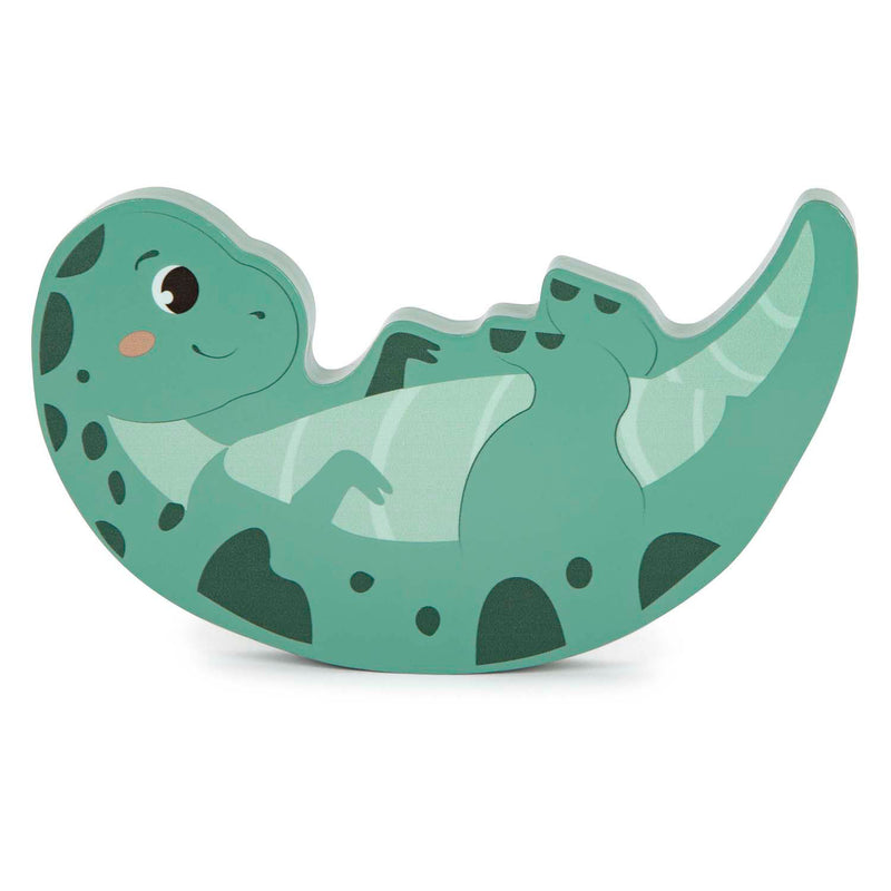 Load image into Gallery viewer, Small foot - houten balansspel dino, 14dlg.