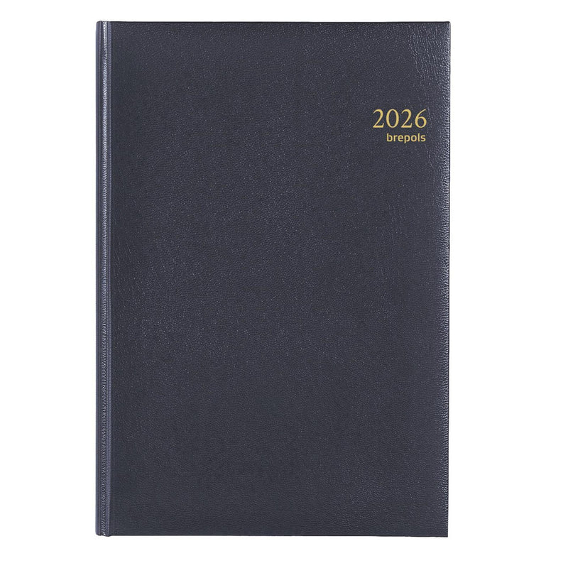 Afbeelding laden in galerijviewer, Brepols agenda omega week 2026 lima blauw
