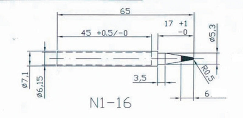 Load image into Gallery viewer, HQ Hq Solder tip1 Vervangingstip voor Solder20 30