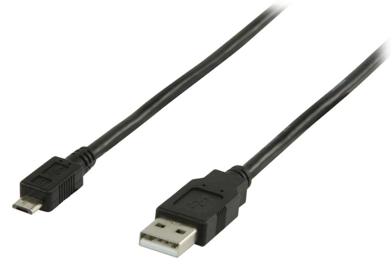 Load image into Gallery viewer, Valueline vlcp60500b10 usb 2.0 usb a male - usb micro b male kabel 1,00 m zwart
