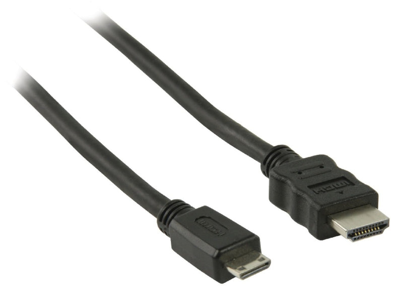 Load image into Gallery viewer, Valueline vlvp34500b10 high speed hdmi kabel met ethernet hdmi - hdmi mini-connector 1,00 m zwart