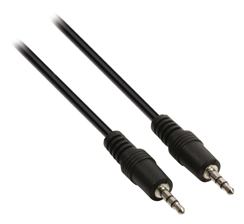Load image into Gallery viewer, Valueline vlap22000b05 jack stereo audiokabel 3,5 mm mannelijk - 3,5 mm mannelijk 0,50 m zwart