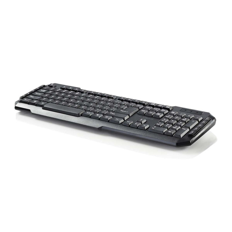 Load image into Gallery viewer, Nedis kbmu100bkus bedraad usb-toetsenbord multimediatoetsen us international