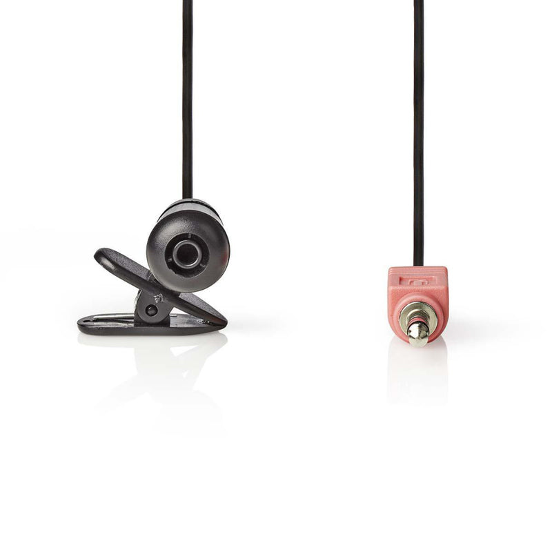 Load image into Gallery viewer, Nedis miccj100bk bedrade microfoon clip-on 3,5 mm zwart