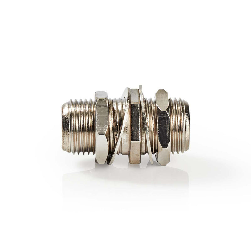 Load image into Gallery viewer, Nedis csgb41940me satelliet- en antenne-adapter f female - f female metaal