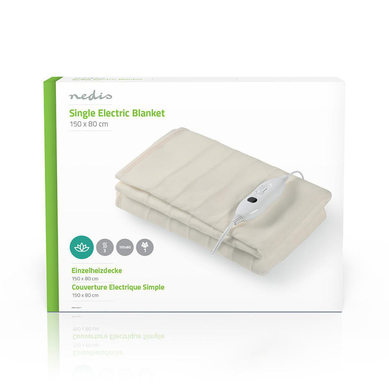 Load image into Gallery viewer, Nedis pebl110cwt1 1-persoons elektrische deken