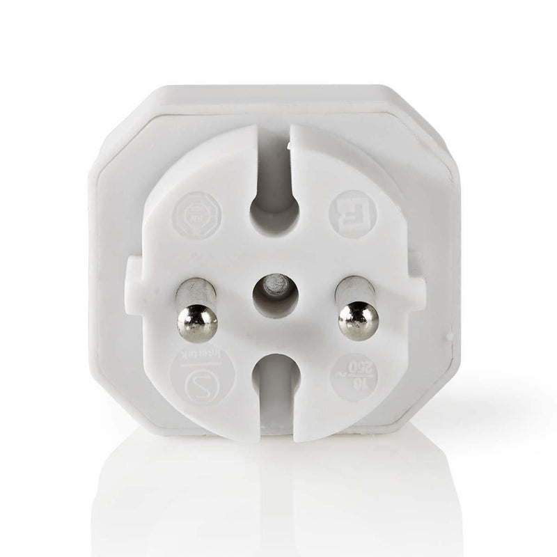 Load image into Gallery viewer, Nedis psspl200c1wt stopcontactsplitter 2-weg eurostopcontact wit
