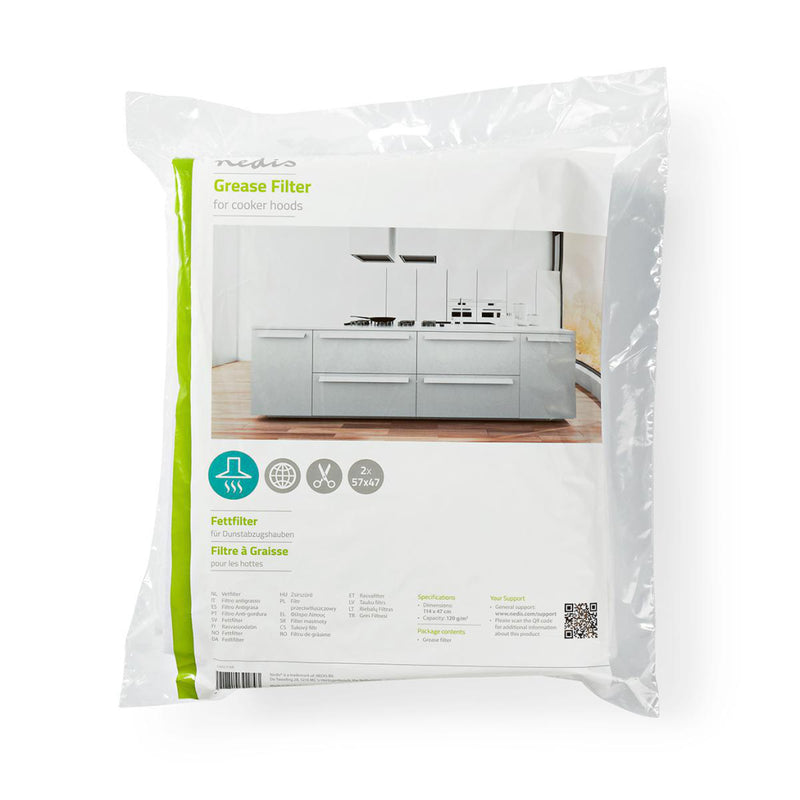 Load image into Gallery viewer, Nedis chfi111mi vetfilter voor afzuigkap 114 cm x 47 cm 100 g m²