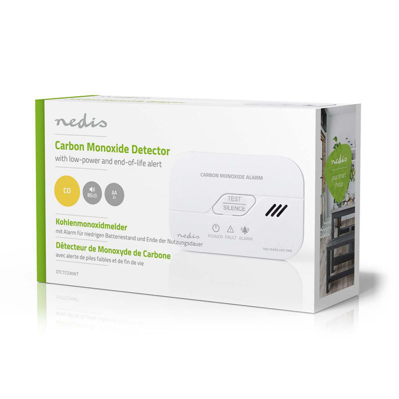 Afbeelding laden in galerijviewer, Nedis DTCTCO30WT Carbon Monoxide|koolstof-monoxide