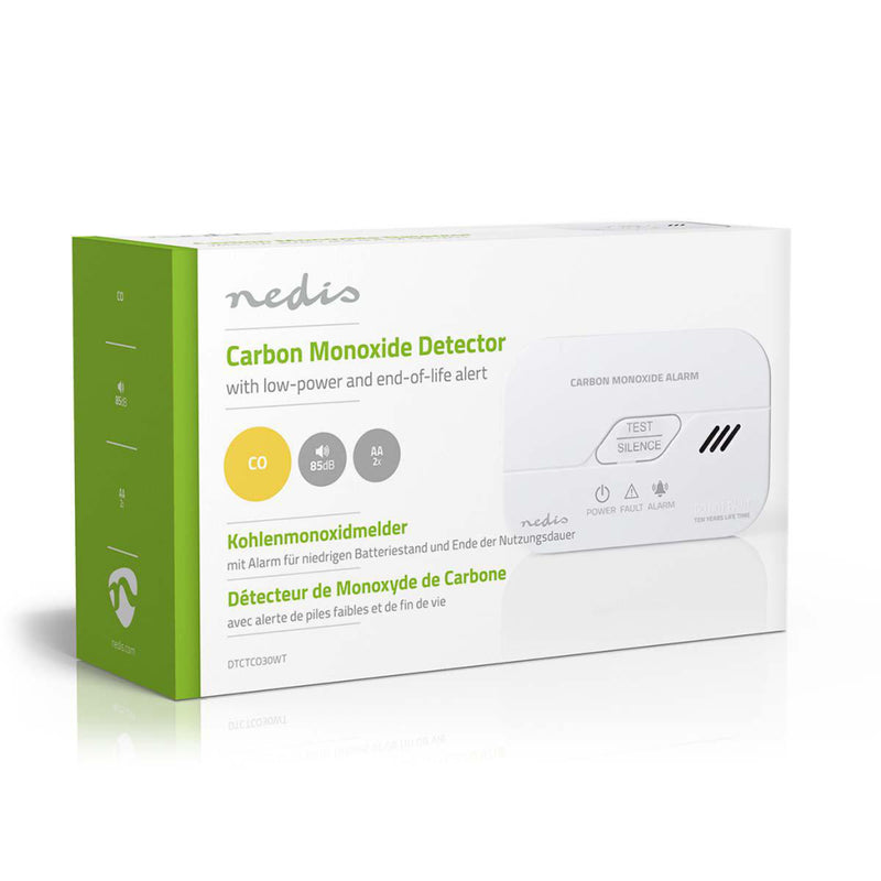 Afbeelding laden in galerijviewer, Nedis DTCTCO30WT Carbon Monoxide|koolstof-monoxide
