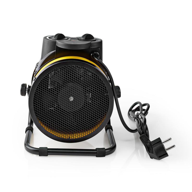 Load image into Gallery viewer, Nedis htif20fyw industri euml;le keramische ventilatorkachel thermostaat 3 standen 2000 w geel