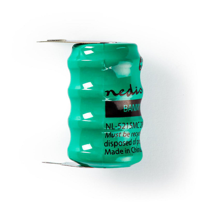 Afbeelding laden in galerijviewer, Nedis banm160sc4 nikkel-metaalhydride-accu 4,8 v 80 mah soldeerlip
