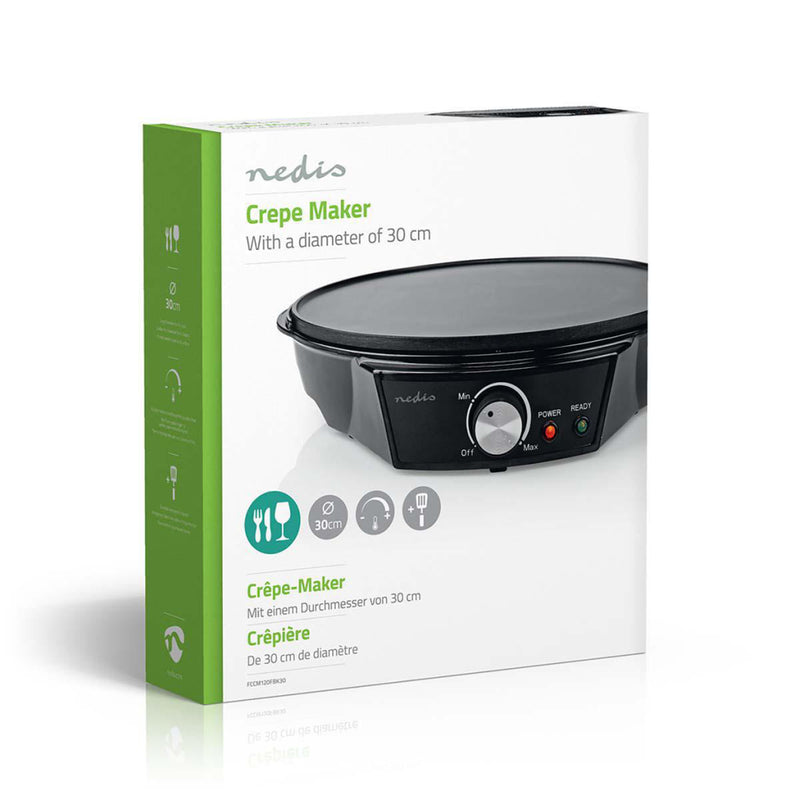 Load image into Gallery viewer, Nedis FCCM120FBK30 Cr ecirc;pes-maker 30 Cm Zwart