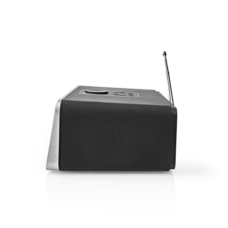 Afbeelding laden in galerijviewer, Nedis RDIN5005BK Internetradio 42 W Dab+ Fm Bluetooth® Afstandsbediening Zwart zilver