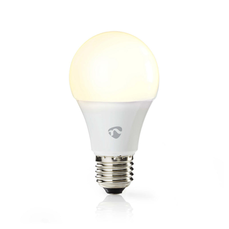 Load image into Gallery viewer, Nedis wifilw12wte27 smartlife led bulb wi-fi e27 800 lm 9 w warm wit 2700 k energieklasse: a+ android trade; ios diameter: 60 mm a60