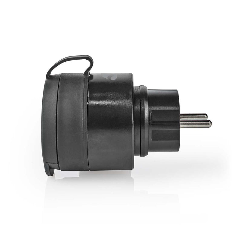 Load image into Gallery viewer, Nedis wifipo110fbk smartlife smart stekker wifi ip44 3680w zwart