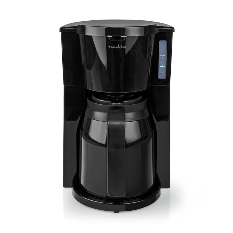 Afbeelding laden in galerijviewer, Nedis kacm250ebk koffiezetapparaat maximale capaciteit: 1.0 l 8 warmhoudfunctie zwart