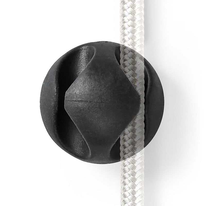 Load image into Gallery viewer, Nedis cmgc20026bk kabelmanagement kabelclip click go 6 stuks aantal slots: 2 sleuven maximale kabeldikte: 5.3 mm tpe zwart