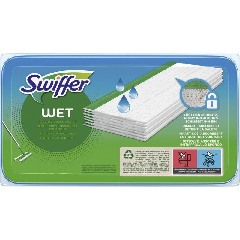 Afbeelding laden in galerijviewer, Swiffer wet vloerwisser doekjes citrus fresh 24 stuks