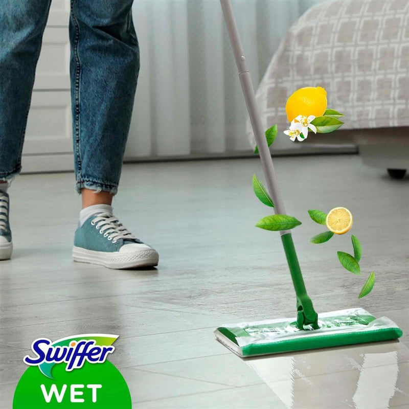 Afbeelding laden in galerijviewer, Swiffer wet vloerwisser doekjes citrus fresh 24 stuks