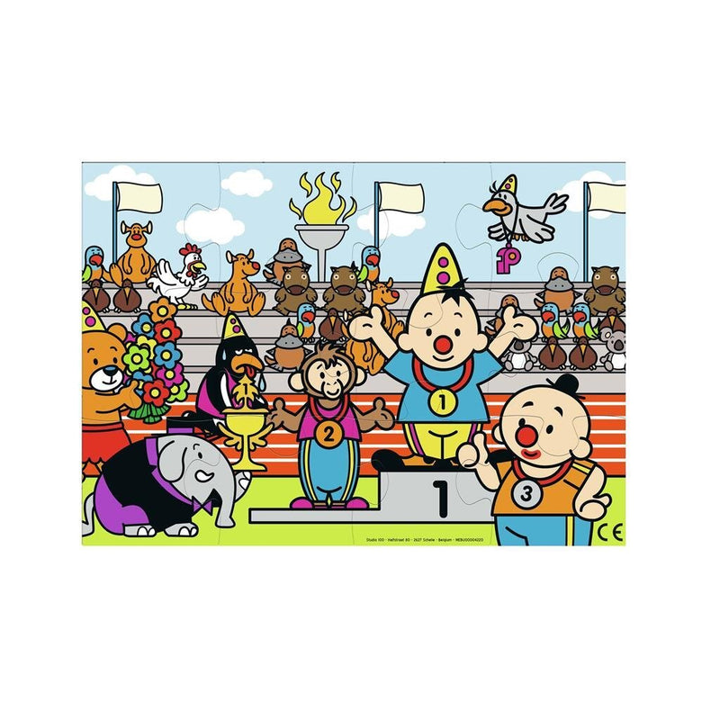 Load image into Gallery viewer, Studio 100 bumba puzzel atleet, 12st.