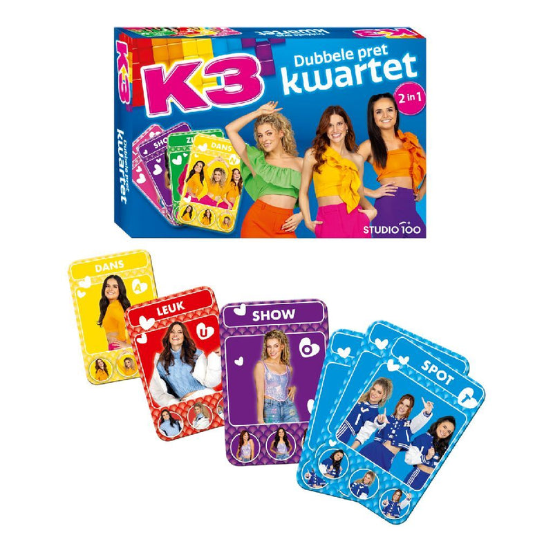 Load image into Gallery viewer, Studio 100 k3 kwartet - dubbele pret