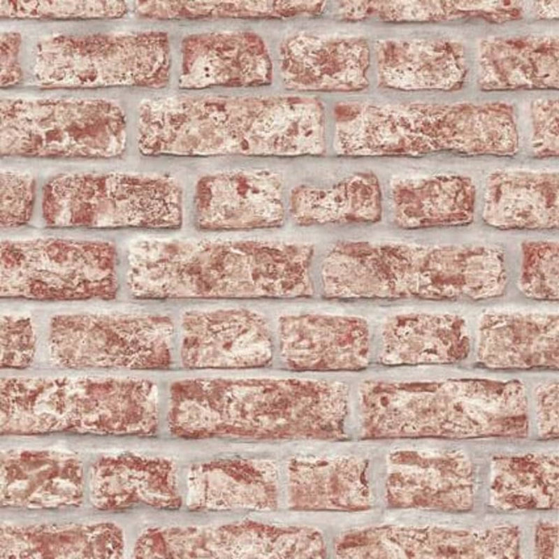Load image into Gallery viewer, Noordwand behang topchic bricks rood en grijs