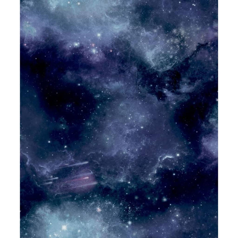 Load image into Gallery viewer, Noordwand Noordwand Behang Good Vibes Galaxy with zwart en paars