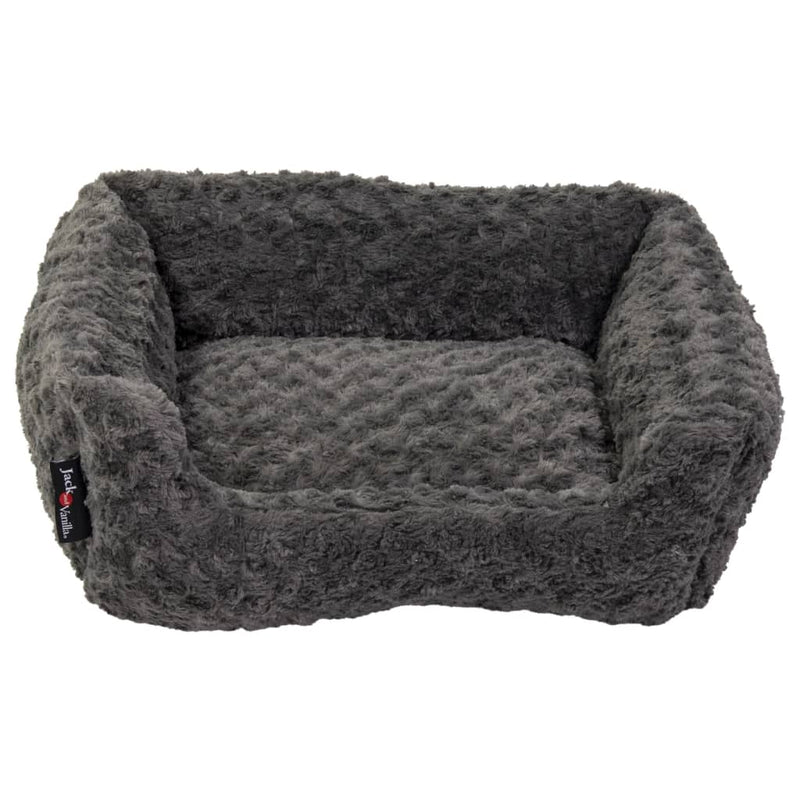 Load image into Gallery viewer, Jack and vanilla jack and vanilla huisdierenbank softy xs 50x43x17 cm rosette grijs