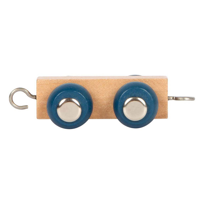 Load image into Gallery viewer, Small foot - houten lettertrein polar - trailer