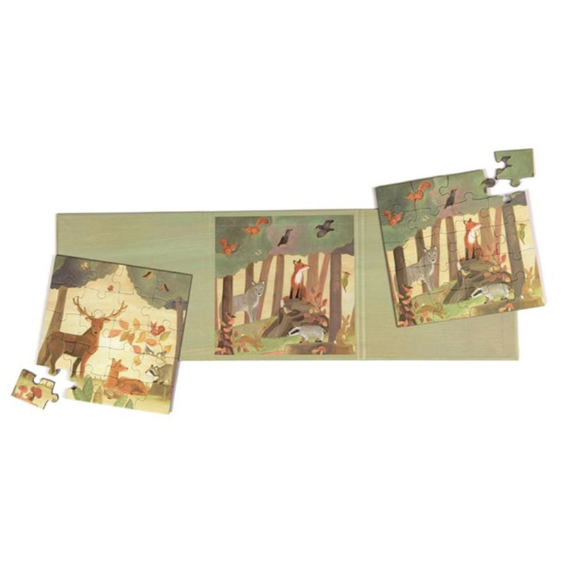 Afbeelding laden in galerijviewer, Egmont magnetische puzzel bos. 17,5x17,5