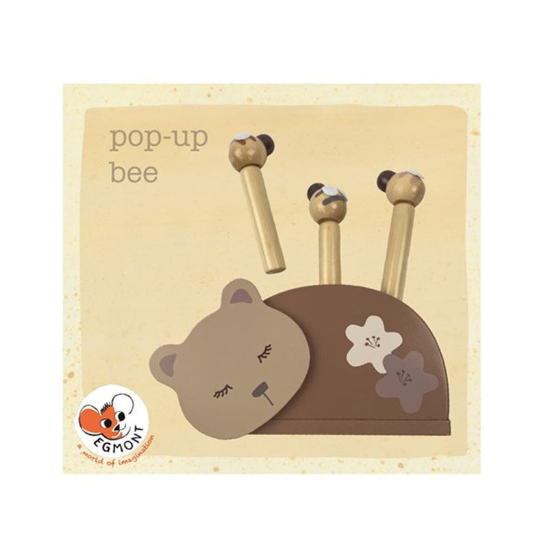 Afbeelding laden in galerijviewer, Houten pop-up bijtjes. 18x14x3,5 cm. 1+