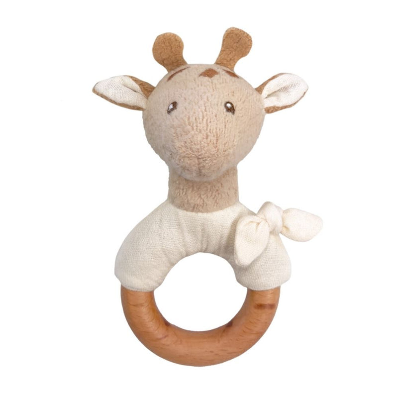 Afbeelding laden in galerijviewer, Egmont knuffel rammelaar girafe leonie.