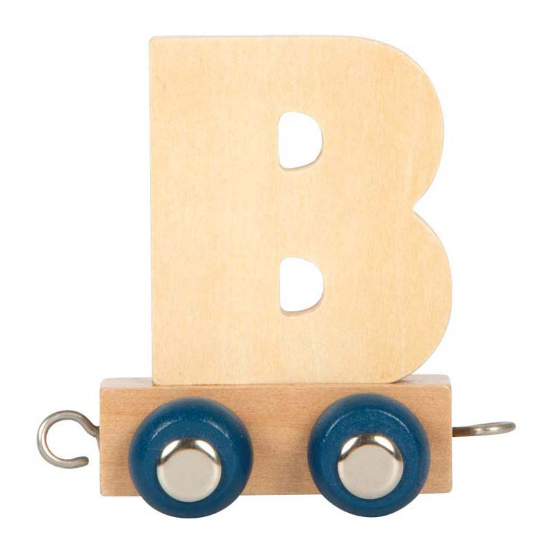 Load image into Gallery viewer, Small foot - houten lettertrein polar - b