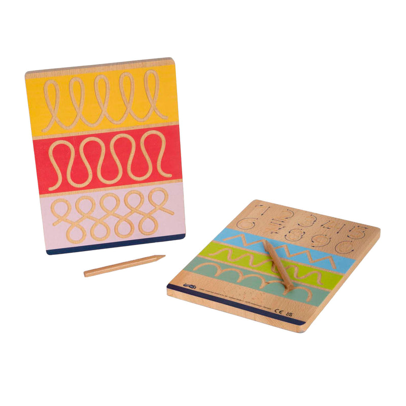 Load image into Gallery viewer, Small foot - houten schrijfbordset voor schrijftraining