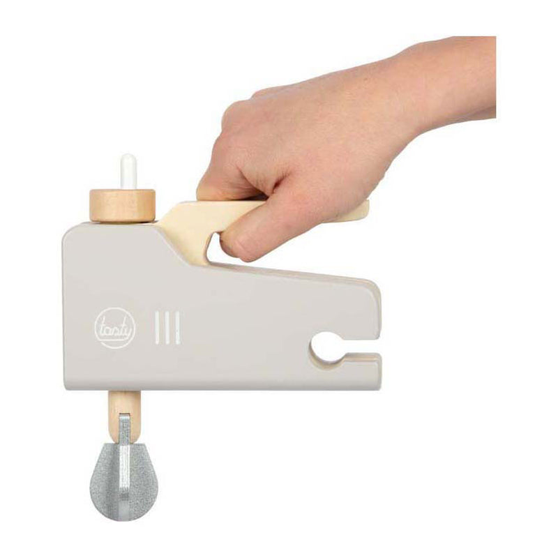 Load image into Gallery viewer, Small foot - houten mixer speelset grijs tasty