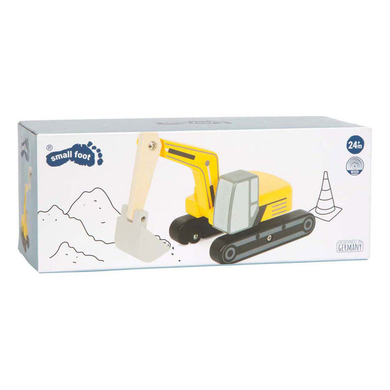 Load image into Gallery viewer, Small foot - houten graafmachine