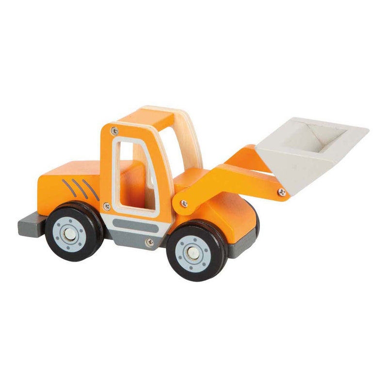 Load image into Gallery viewer, Small foot - houten wiellader met shovel