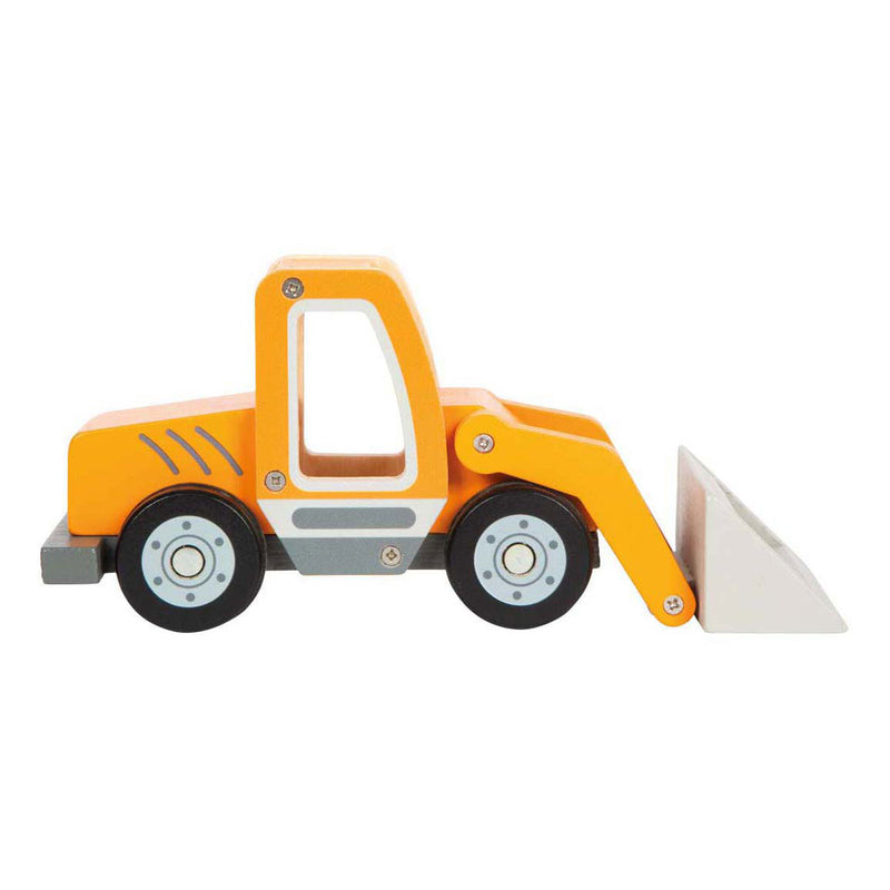 Load image into Gallery viewer, Small foot - houten wiellader met shovel