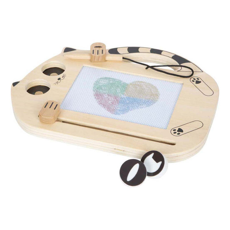 Load image into Gallery viewer, Small foot - magnetisch tekenbord hout