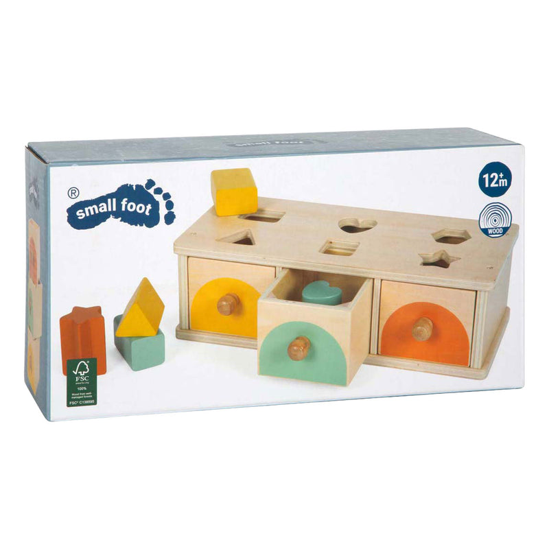 Afbeelding laden in galerijviewer, Small foot - houten montessori sorteerspel fsc