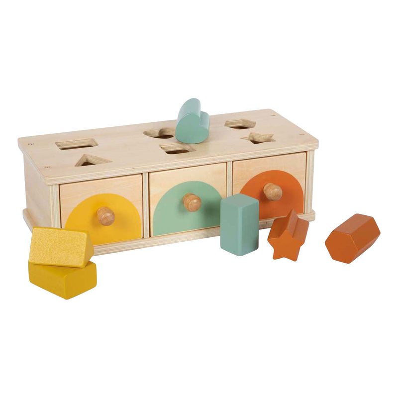 Afbeelding laden in galerijviewer, Small foot - houten montessori sorteerspel fsc