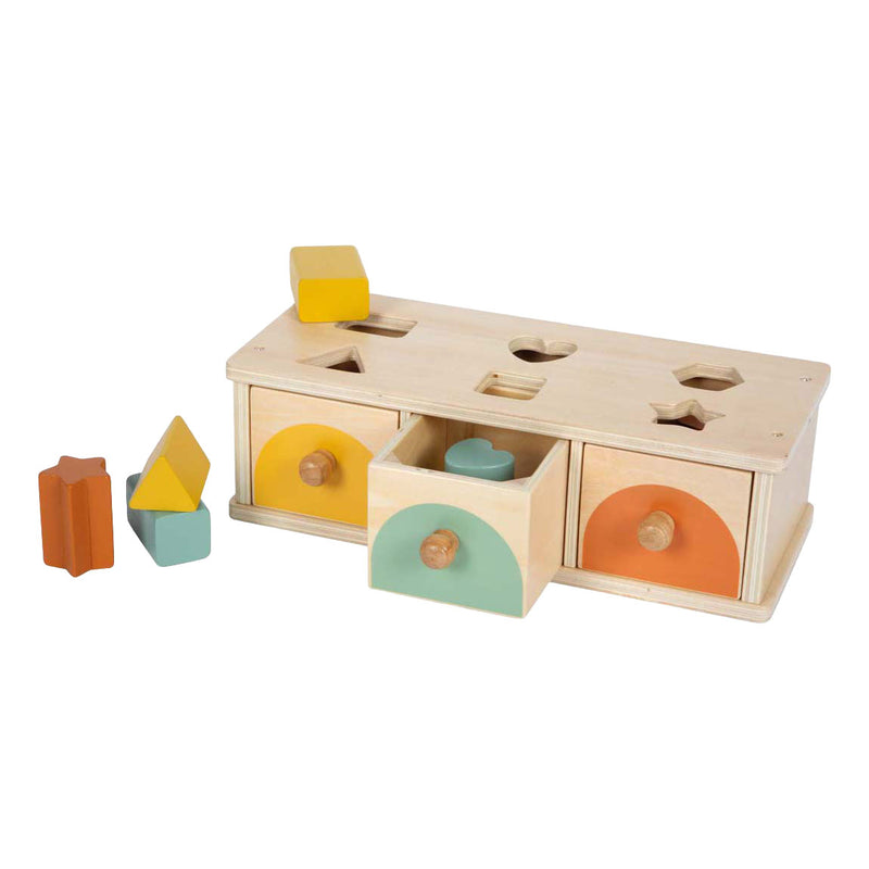 Load image into Gallery viewer, Small foot - houten montessori sorteerspel fsc