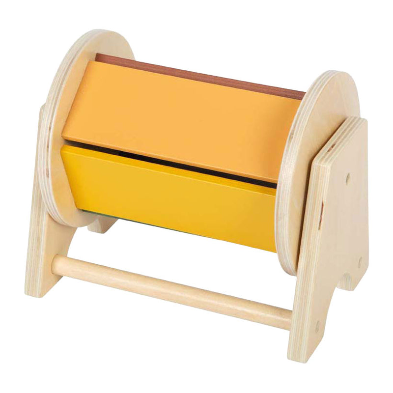 Afbeelding laden in galerijviewer, Small foot - houten montessori draaiende trommel fsc