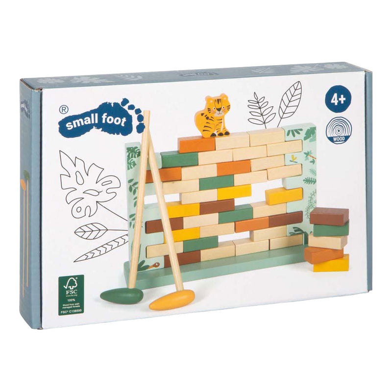 Load image into Gallery viewer, Small foot - houten wiebelmuur safari fsc