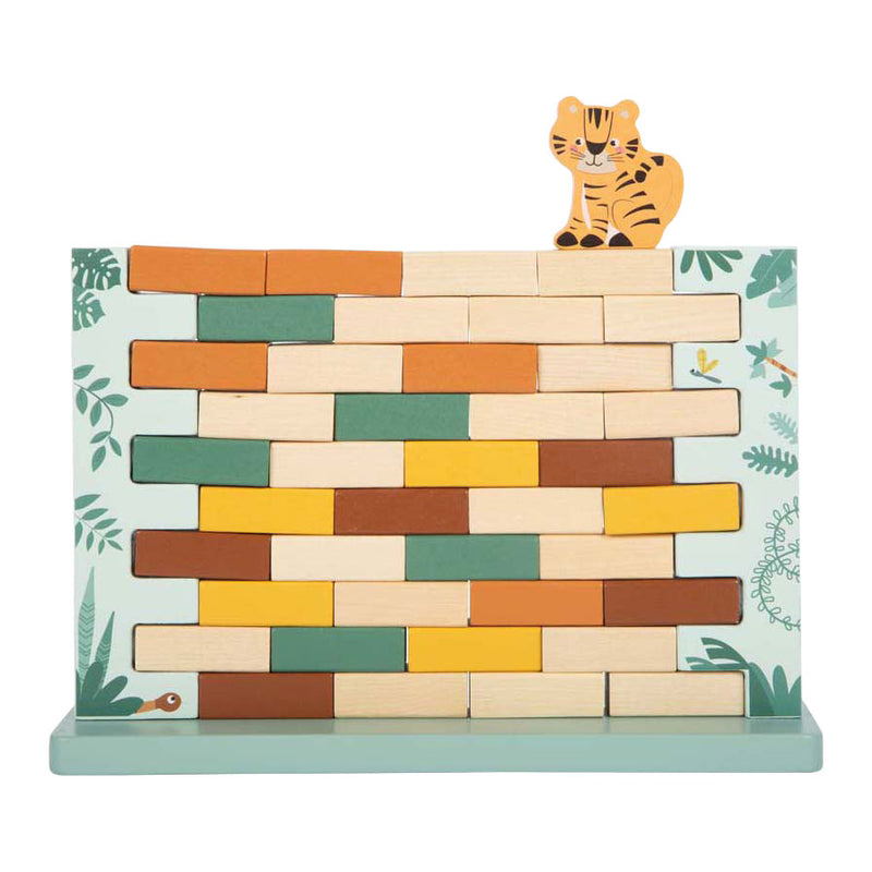 Load image into Gallery viewer, Small foot - houten wiebelmuur safari fsc