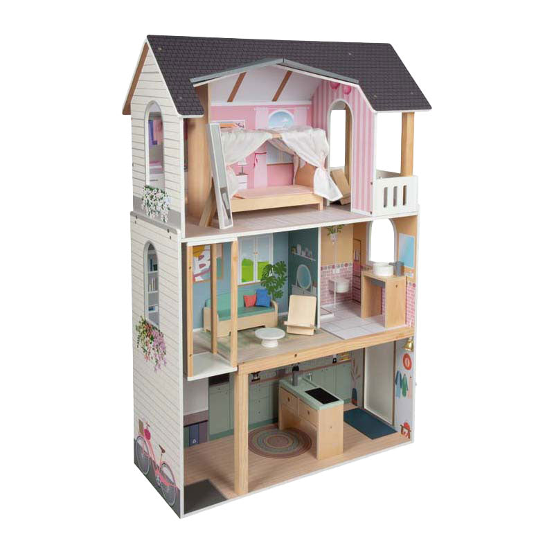 Load image into Gallery viewer, Small foot - houten poppenhuis dream villa xl